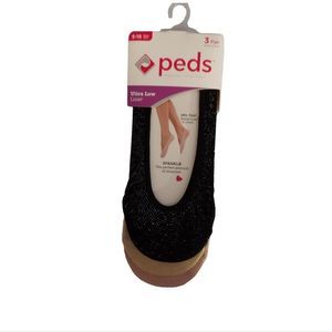 peds Ultra Low Liner Socks -(3 pair in a pack)
